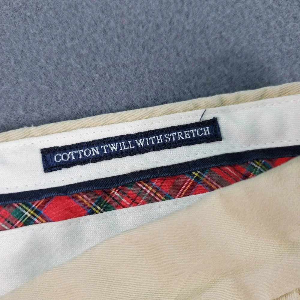 Polo Golf Ralph Lauren Mens Tan‎ Cotton Twill Stretch Chino Pants 32x29 Khaki